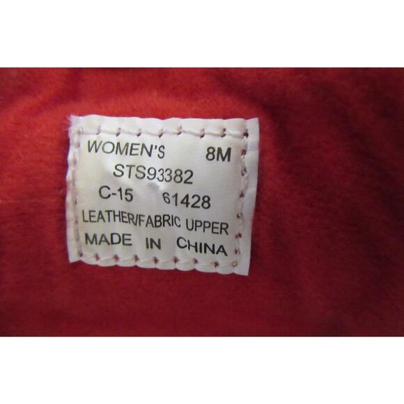 Sperry Top Sider Angelfish Boat Shoe - Flat Heel Red White And Blue Womens 8M - Picture 10 of 11